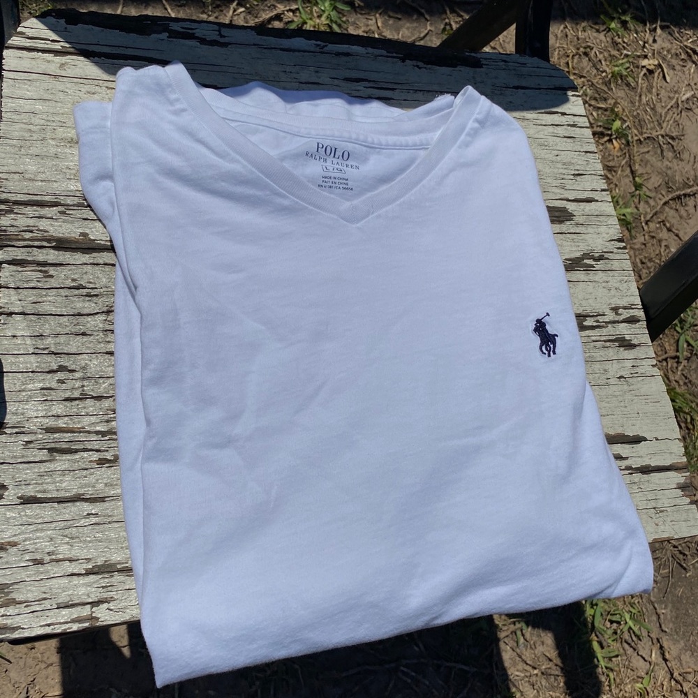 Ralph Lauren tshirt with v neck